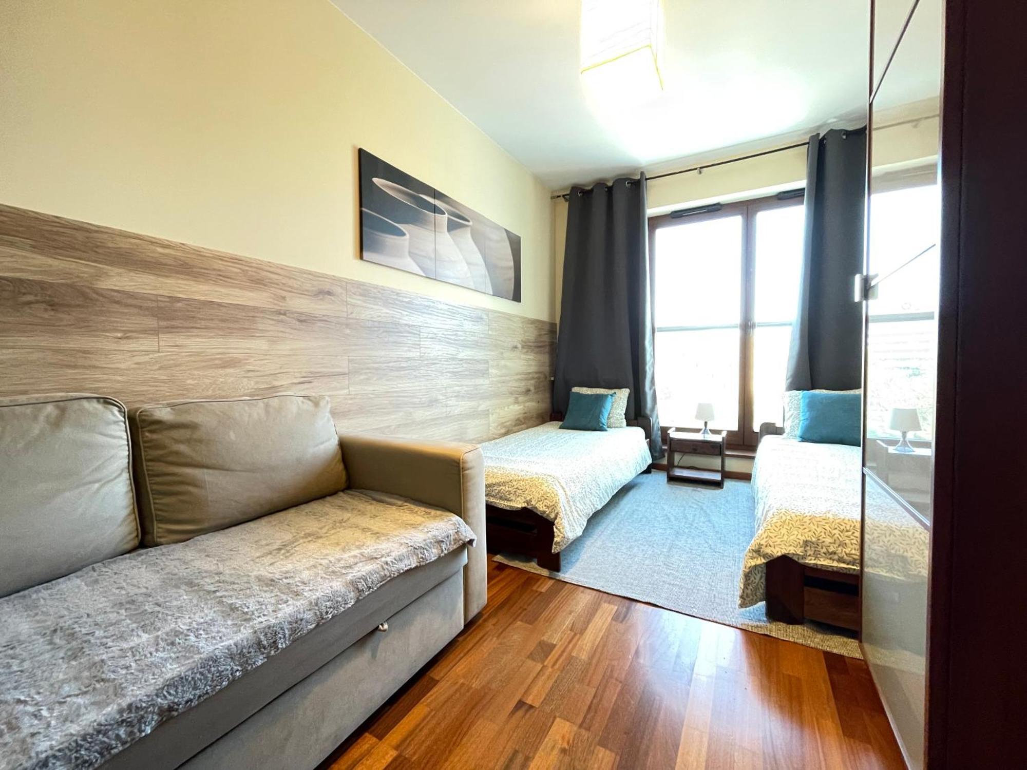Superior Pulawska, 4 Rooms, 3 Bedrooms, Metro! Recepcion24h! Butas *